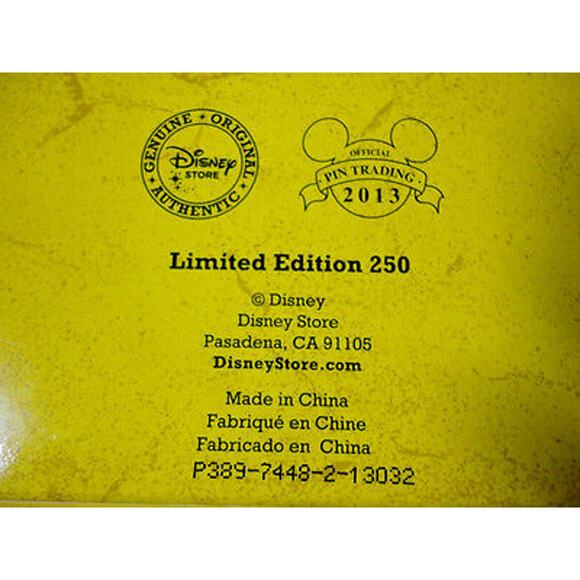 Disney Set (4) Lone Ranger Tonto Police / SHERIFF BADGE PIN SET Limited Edition! - Picture 8 of 9